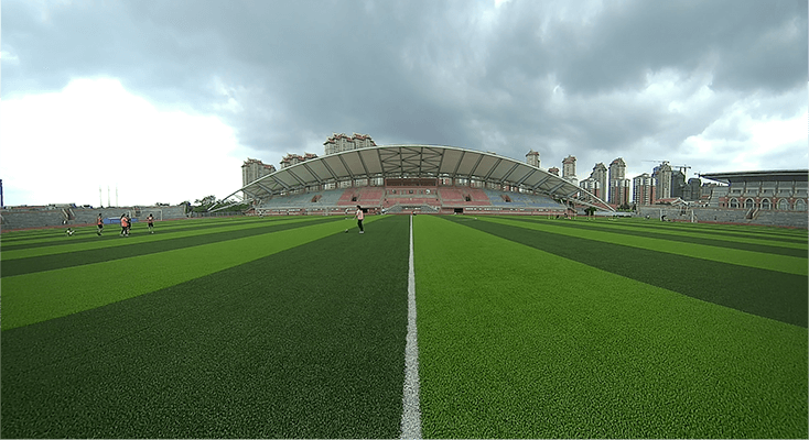 180°panoramic mini bullet camera photo of a playground