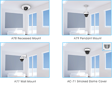 accessories ptz dome camera