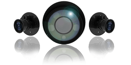 camera lens dome